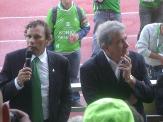 AG de l'USS avec les 2 présidents